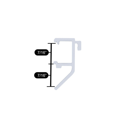 2 Inch Valance Clip (x6)