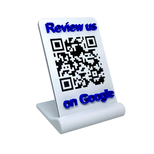 QR Code Review Stand